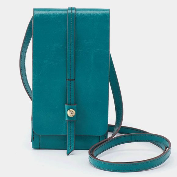 Bags Nwt New Hobo Token Wallet Crossbody Bluegrass Leather Retired